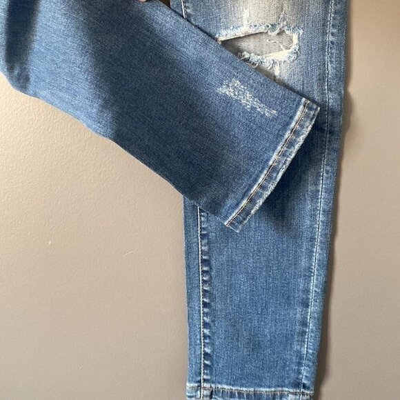 Miss Sixty Distressed Skinny Jeans 90s/2000s Revival Retro Street Style Y2K - Picture 6 of 16